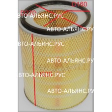 Фильтр воздушный HD груз. 120/D6GA 160*270*320 (уплотнитель - плоский)
