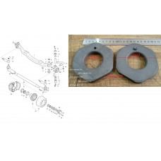 Гайка ступицы передней DW NOVUS (9,5T) M48 (45*97*12)