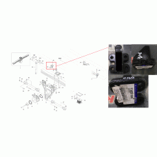 Отбойник рессоры DW груз./ DW PRIMA (25T, 4-осн, крепл.4отв. L54*65) задней верхн.