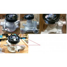 Помпа водяная D6CB/D6CC грузов. (со шкивом 8PK, 4 гайки на шкиве)  (HD160-1000) 4 выхода