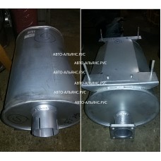 Бочка глушителя GRB EF750 со шпильками 555*345*285