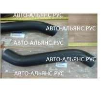 Патрубки тосольные D6AU/AV D65/65 L640 S-обр. термостат верх 