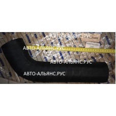 Патрубки тосольные D6CB Г-образ. D65*75 L480  низ №4 на трубу от помпы HD UNIVERSE