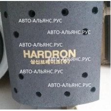 Накладка торм.GRB задн.215*215*15*12 HARDRON/ Hi-Q