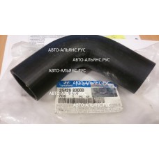 Патрубки тосольные D6AC/D6AU/D6AV Гоб.D35/35 L220/ 230 низ №1