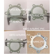 Прокладка турбины DV15 выхлопной трубы коленчатой D внутр. 82,  6отв.