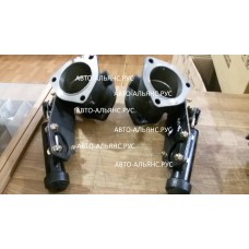 Заслонка горного тормоза GRB + цилиндр левая  (EF750/F17) h110