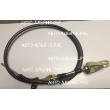 Трос ручного тормоза HD120  груз. L1215 резьба-скоба