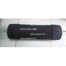 Гофра воздушная GRB D 150*150 L500/480 прямая