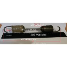 Пружина тормозных колодок HD 160-1000 передняя L230 сдвоен. D30 тонкая (d4) 